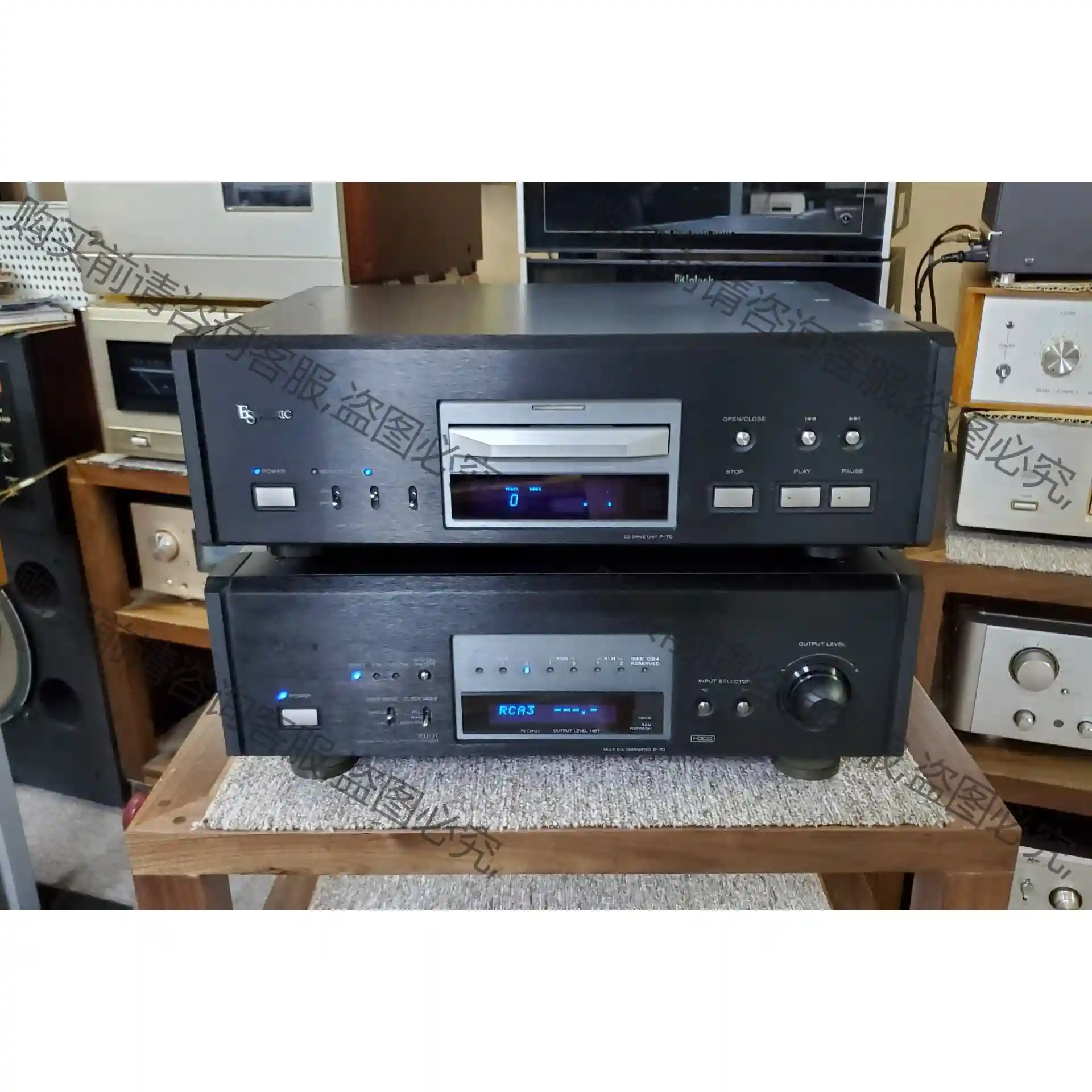 esoteric p-70 d-70转盘解码 二嫂p70d7 先议价 拆机货包好