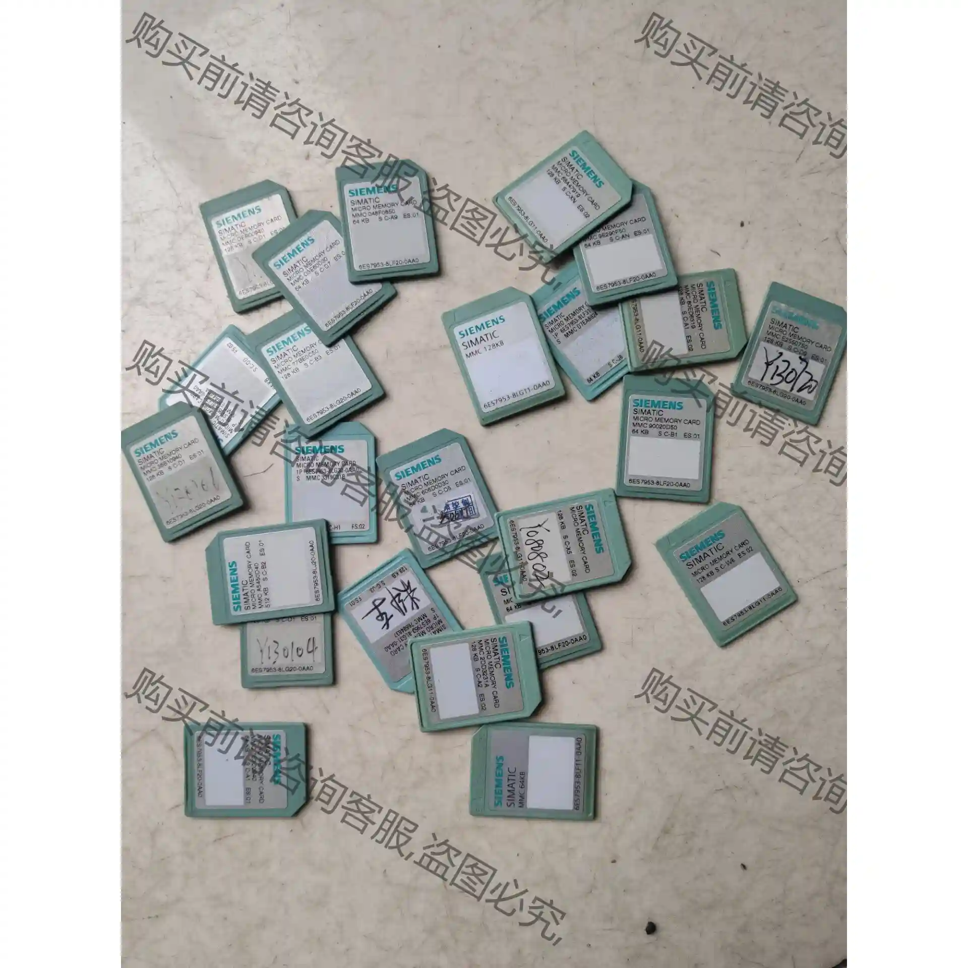 拆机西门ziS7-300内存卡存储卡64 128 512 2M 先议价 拆机货包好