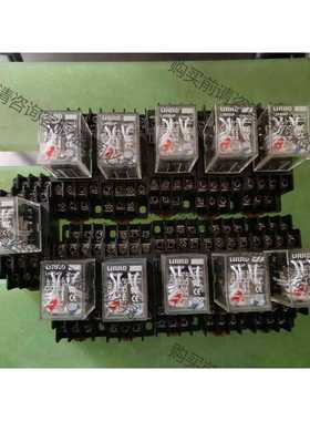 功能正常议价 二手拆机LIRRD利尔德小型中间继电器14脚LHH54P