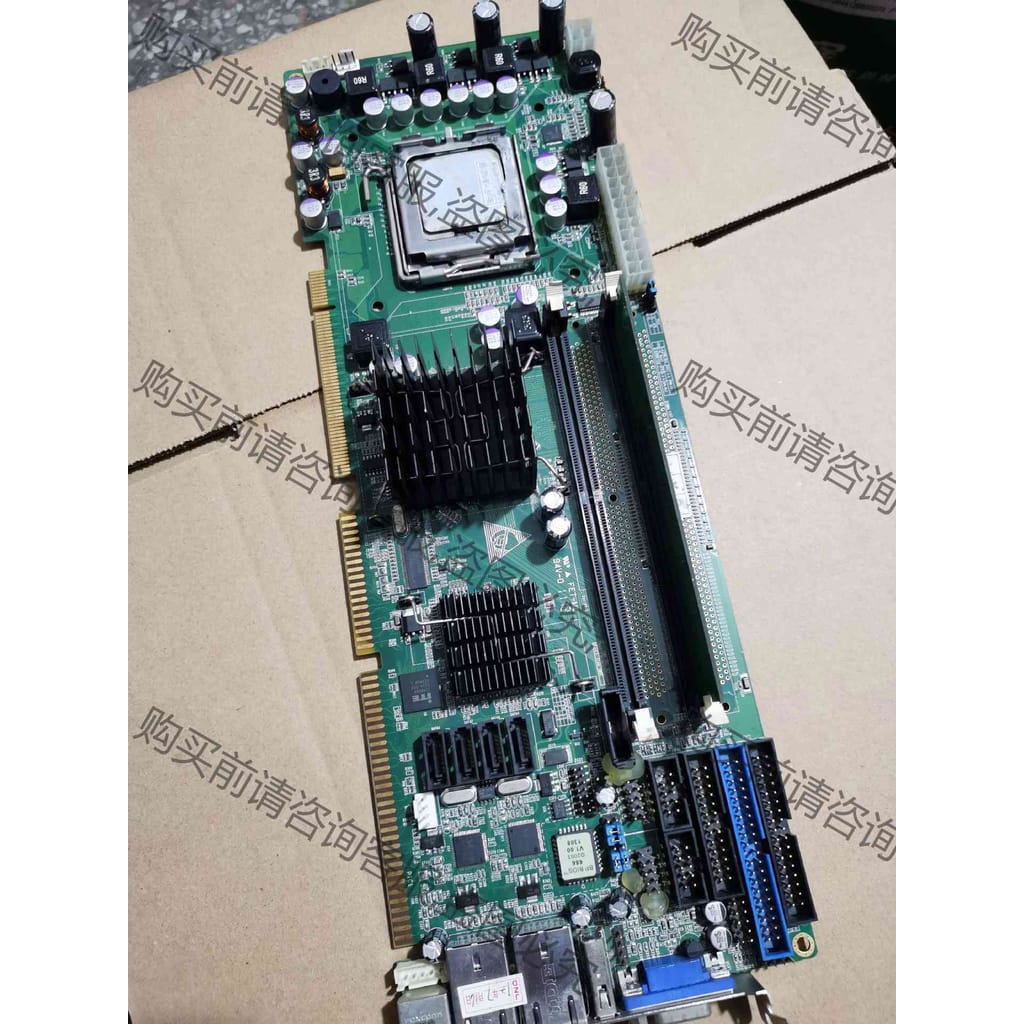 功能正常议价 原装945双网卡工业主板 FET-ML 工业工控机主板 支