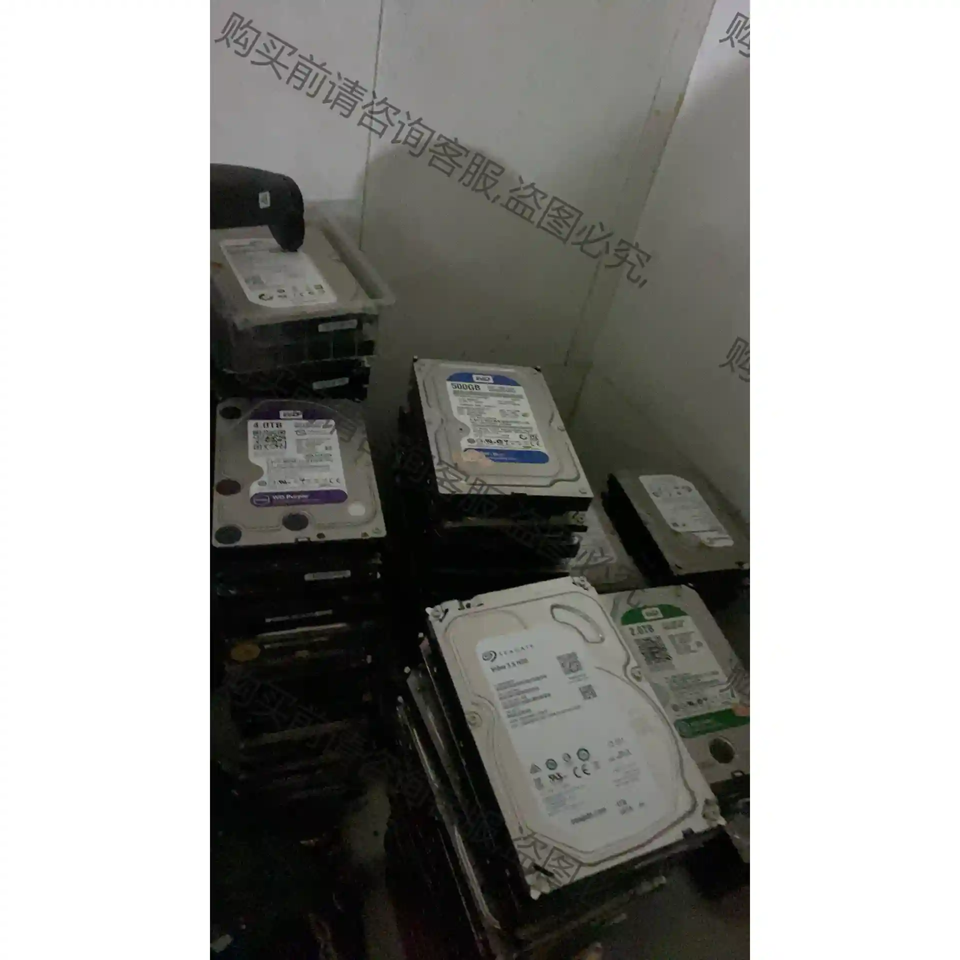 机械硬盘 1t 2t 3t 4t 6t 500 先议价 拆机货包好