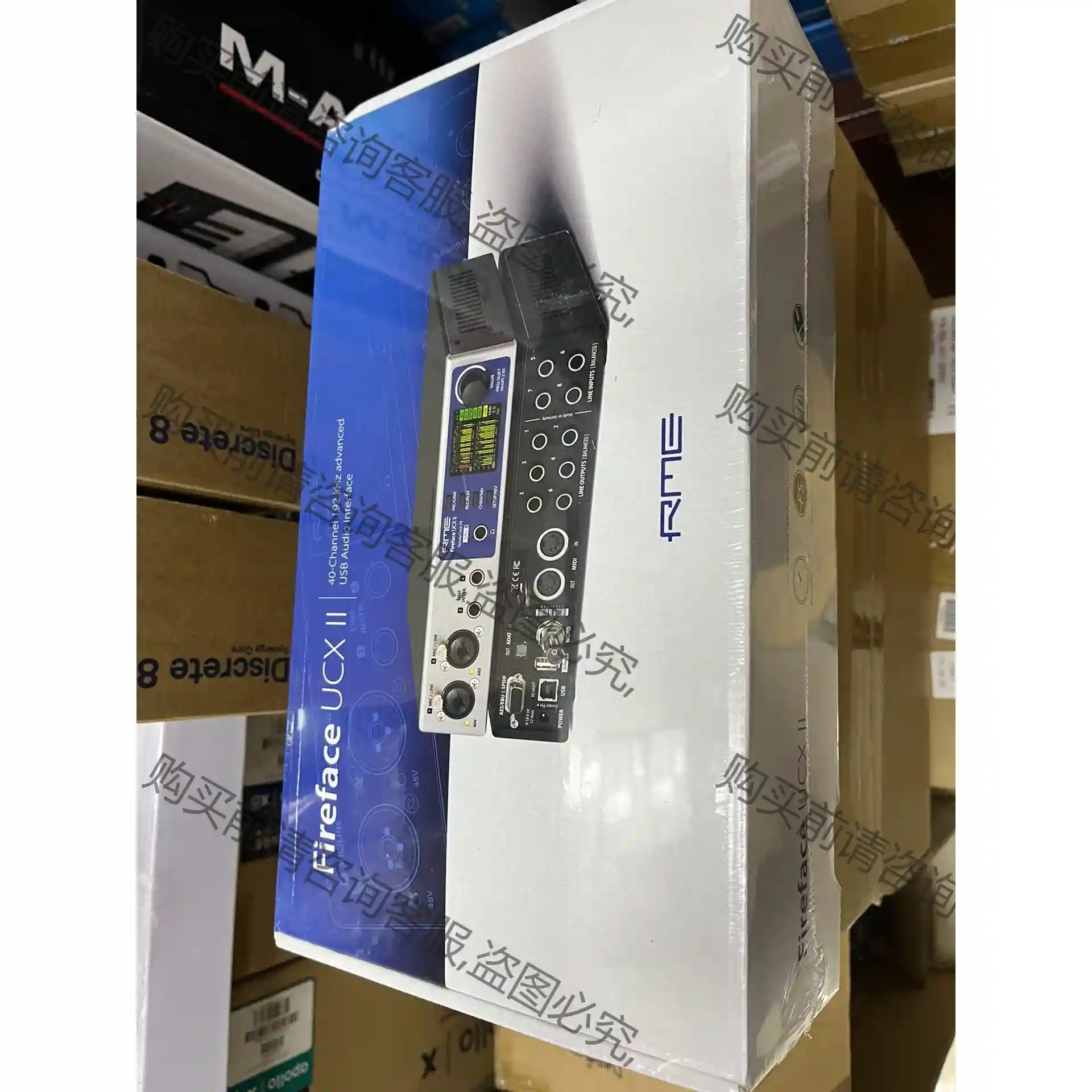 现货RME Fireface UCX II UCX2新款声卡 先议价 拆机货包好