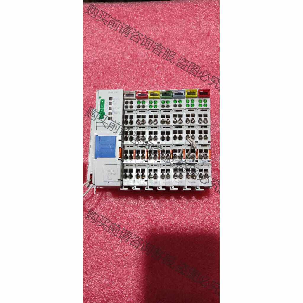 功能正常议价 拆机万可PLC模块 750-346 750-408二组