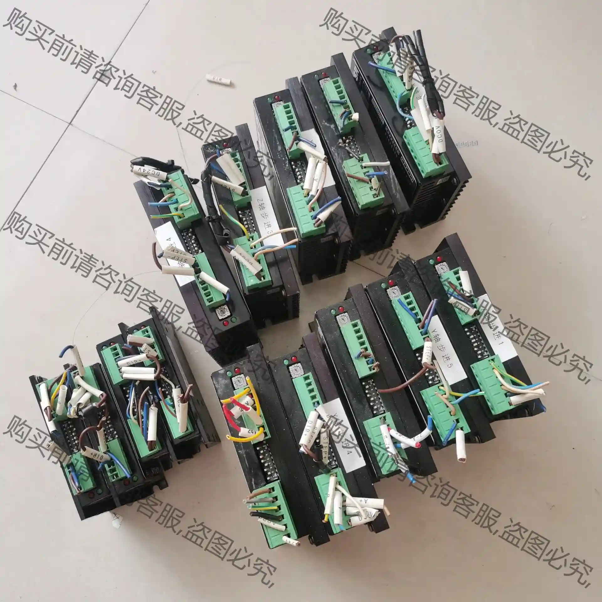 步进驱动器Y2SD1 Y2SD2实物图,功能包好,Y2SD 先议价 拆机货包