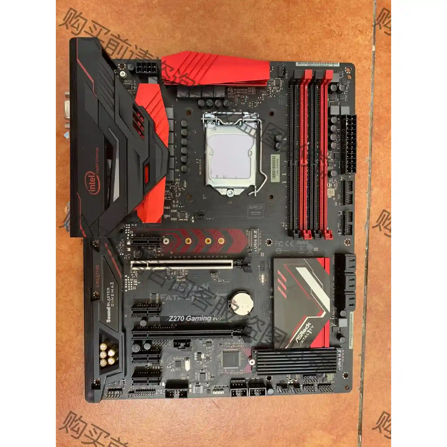 拆机华擎z270 gaming k4 主板 先议价 拆机货包好