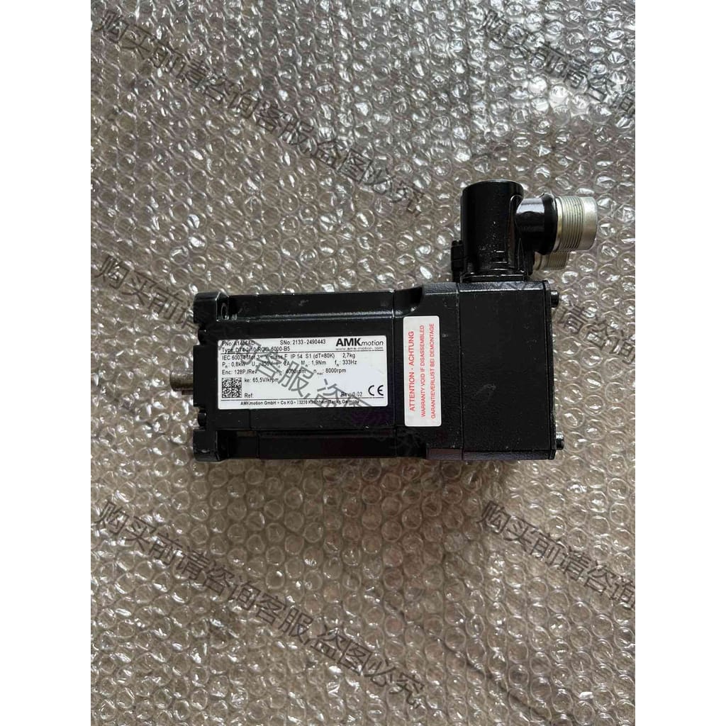 功能正常议价 AMK伺服电机A1406AD DT4-2-10-ROO-60