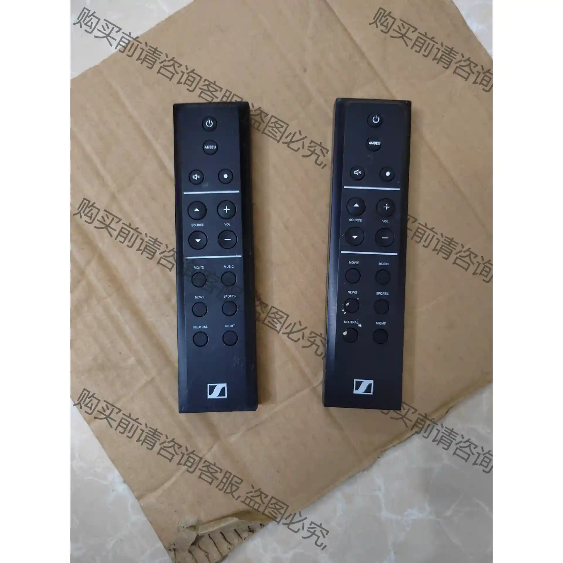 原装森海塞尔遥控器SB01-RC用于AMBEO SOUNDB 先议价 拆机货包好