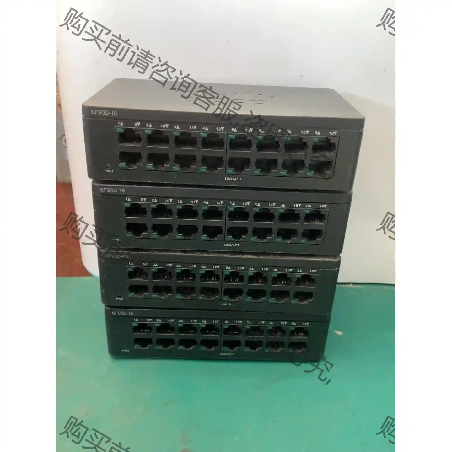 Cisco思科SF90D-16一个SF95D-8两个百兆交换 先议价 拆机货包好