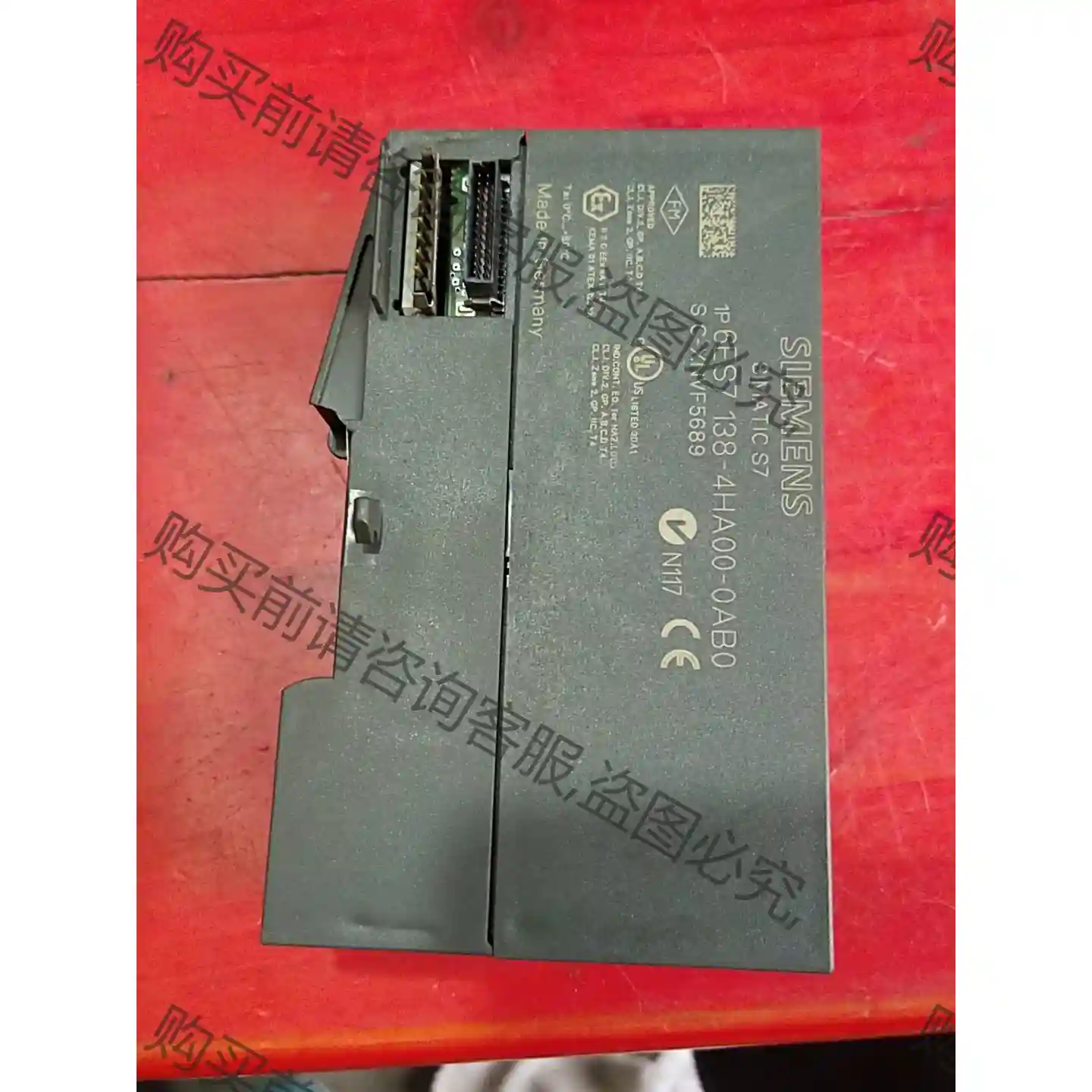 西门ziDP主站接口模块 6ES7 138-4HA00-0AB 先议价 拆机货包好