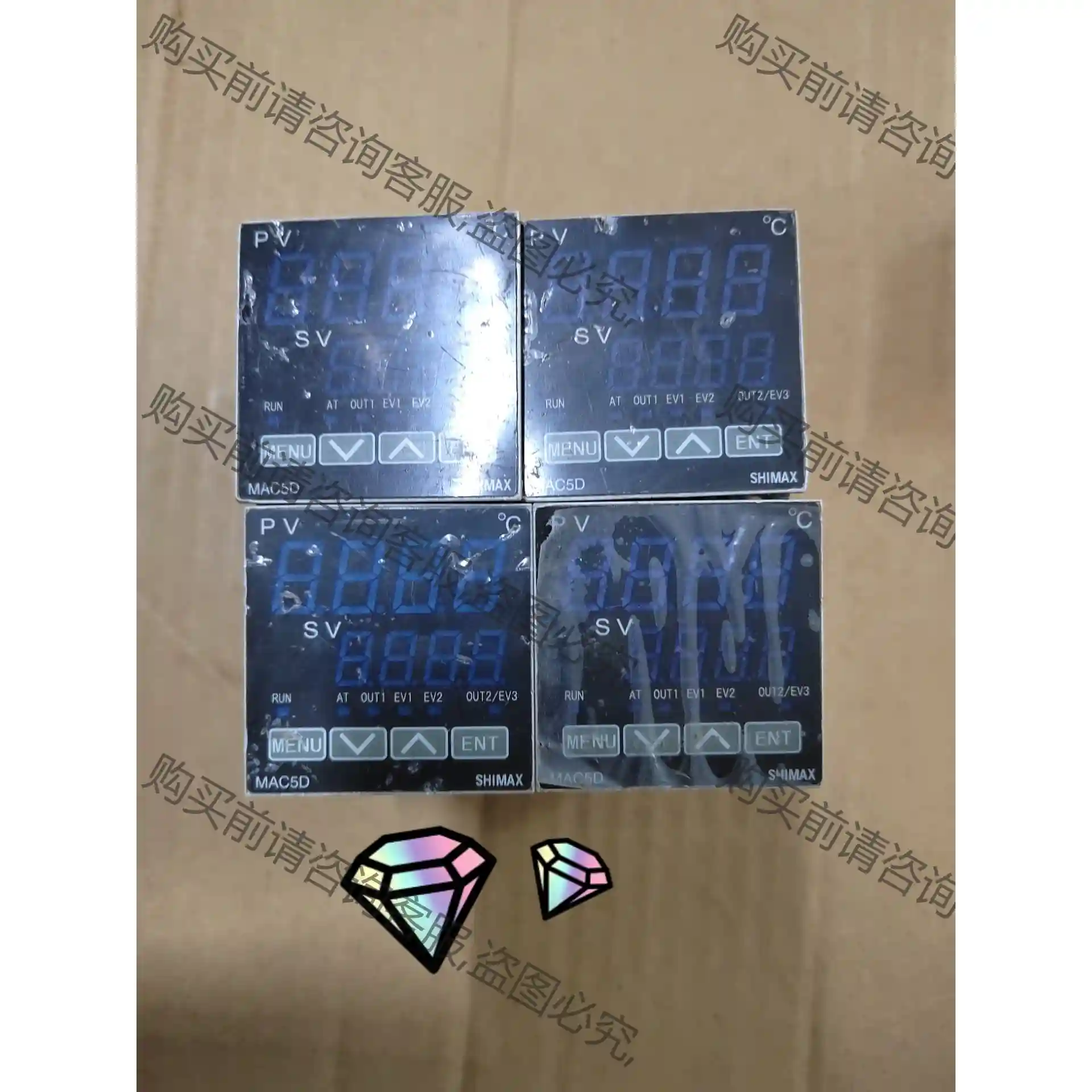 SHIMAX温控器MAC5D-MSF-EN，二手原装拆机，成 先议价 拆机货包好