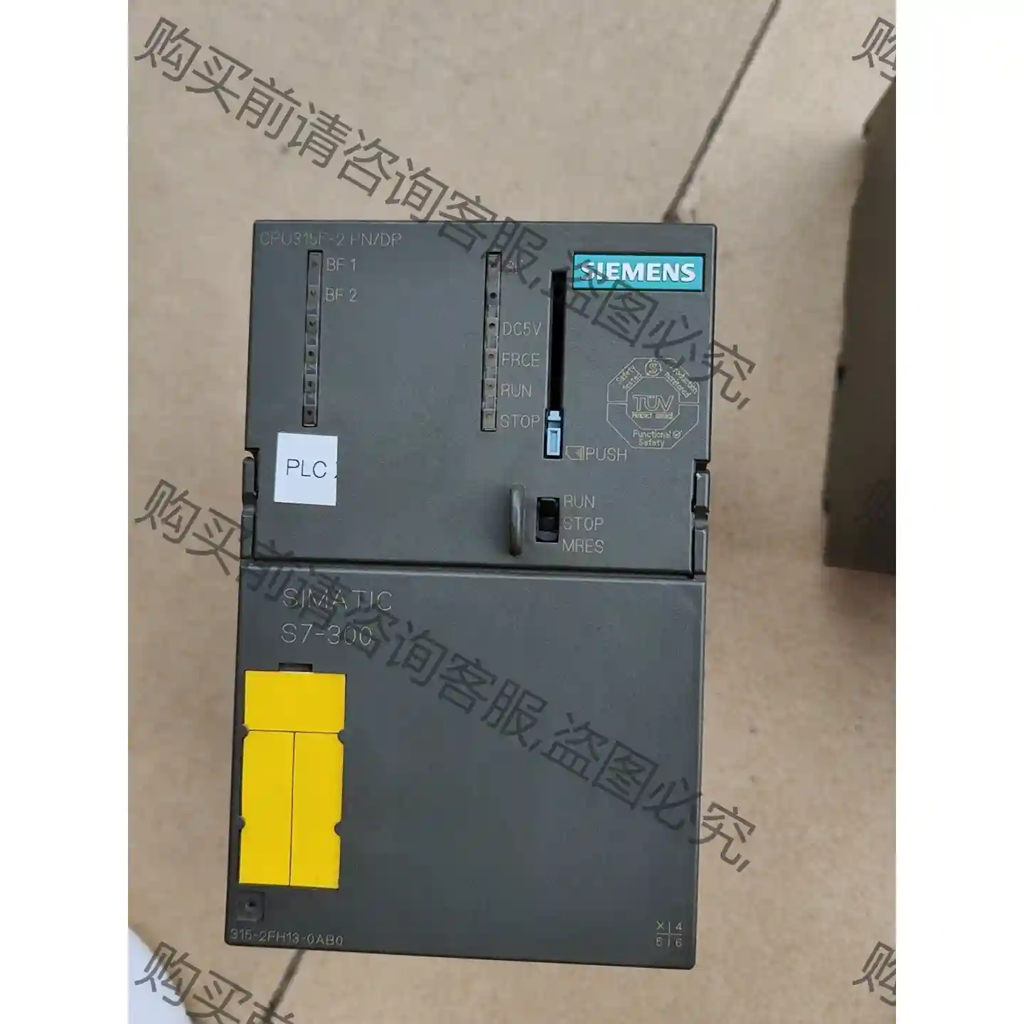 原装6ES7 315-2FH13-0AB0西门zi6ES731 先议价 拆机货包好