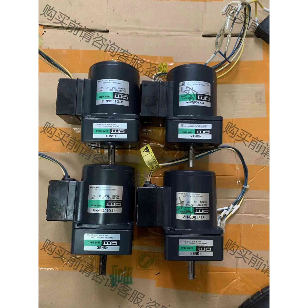 功能正常议价 4GN6K+4TK10CGN-A、日本东方电、电压100V，