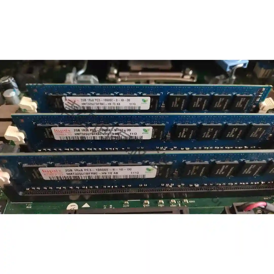 现代原装2g 1RX8 10600E 纯ECC服务器内存条U 先议价 拆机货包好