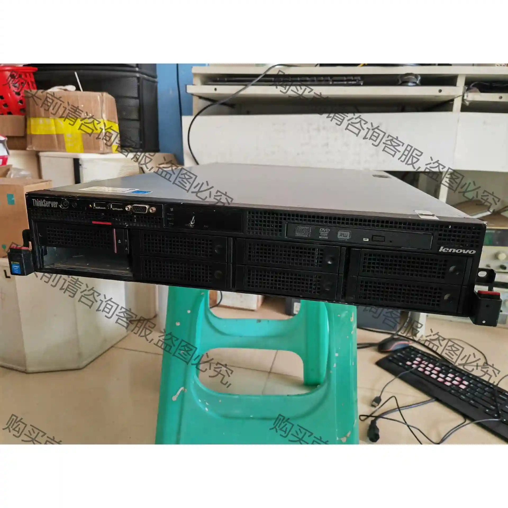 联想RD640服务器,单电单处理器,E5-2609 v2,4 先议价 拆机货包