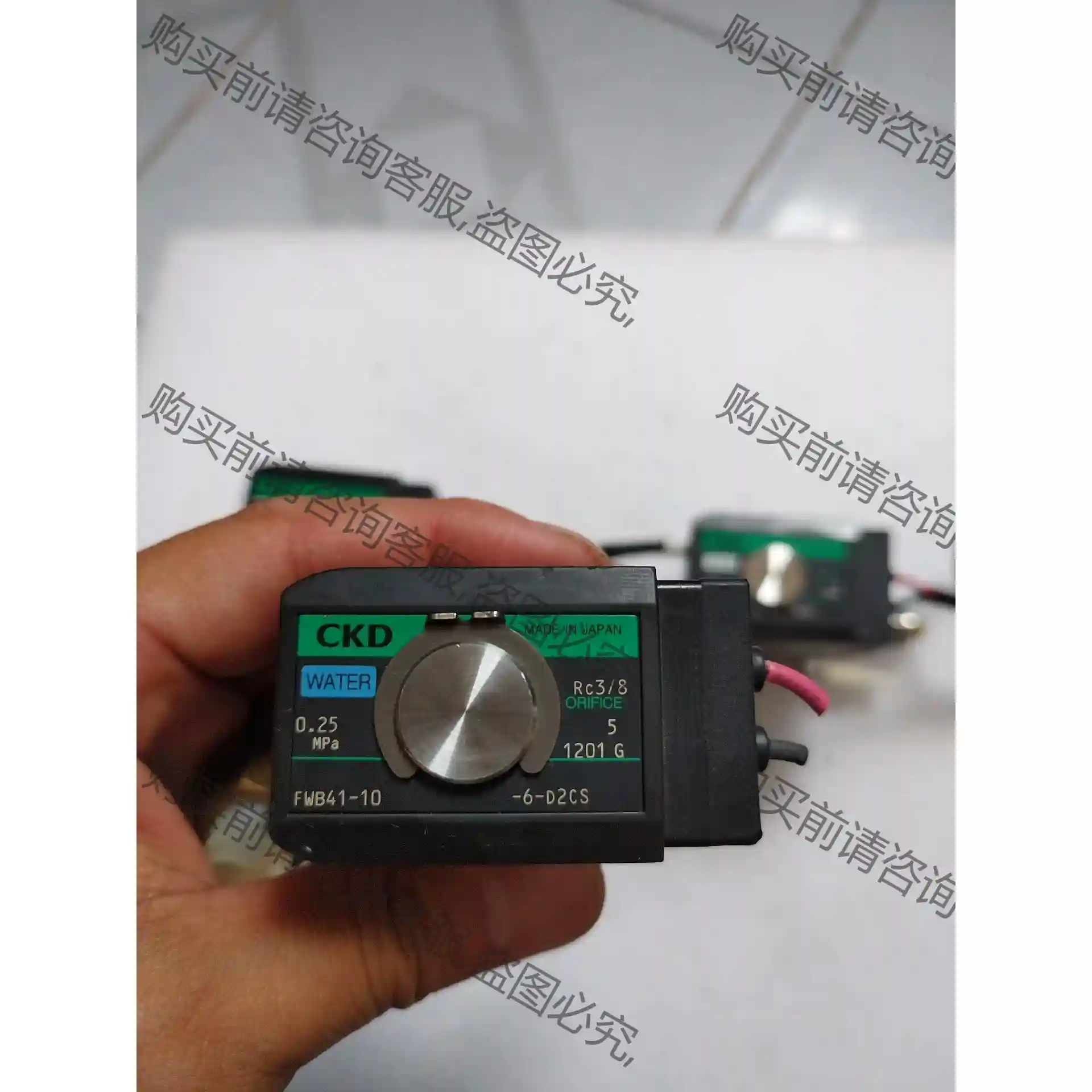 日本CKD真空电磁阀拆机四个，型号HVB512-6S，0.3 先议价 拆机货