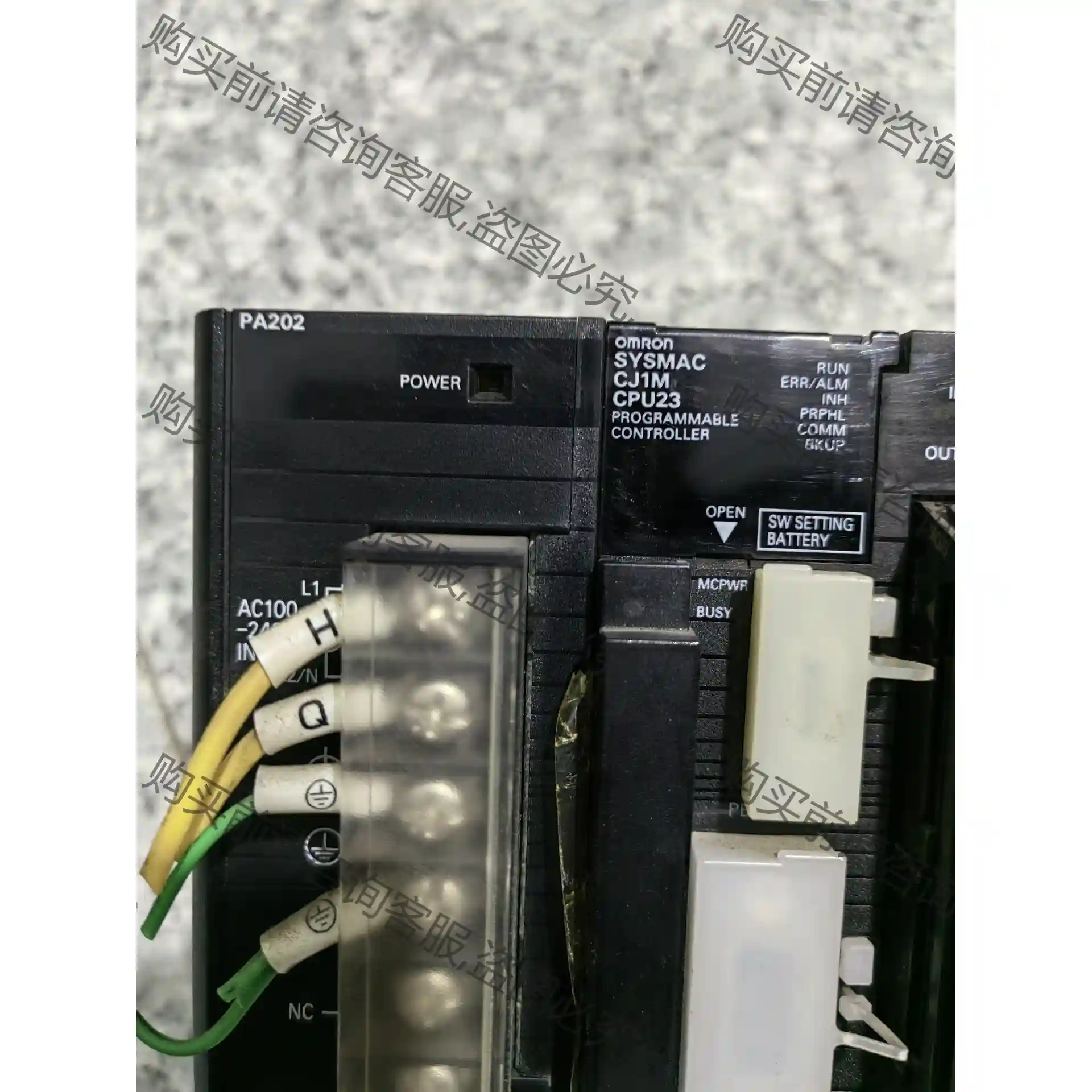欧姆longCJ1M-CPU23 先议价 拆机货包好