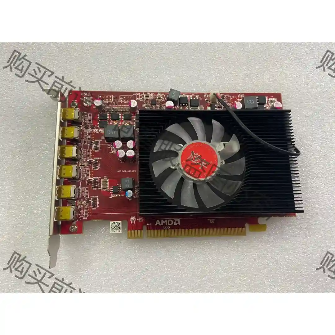 撼讯多屏显卡 AMD R7 350 6mDP 6联屏 4K高 先议价 拆机货包好