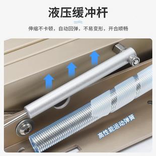 铝合金隐藏式折叠上升台餐桌滑轨多功能抽拉延伸台面轨道五金配件