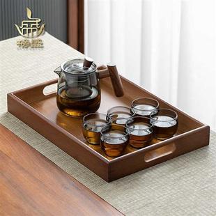 玻璃泡茶壶耐高温带过滤家用茶水分离花茶壶茶具套装 榜盛 煮茶壶