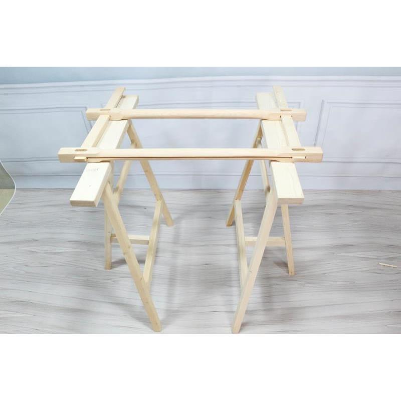 苏绣绣架实木绣架手工苏绣刺绣花绷架十字绣diy绣凳台式绣绷架子