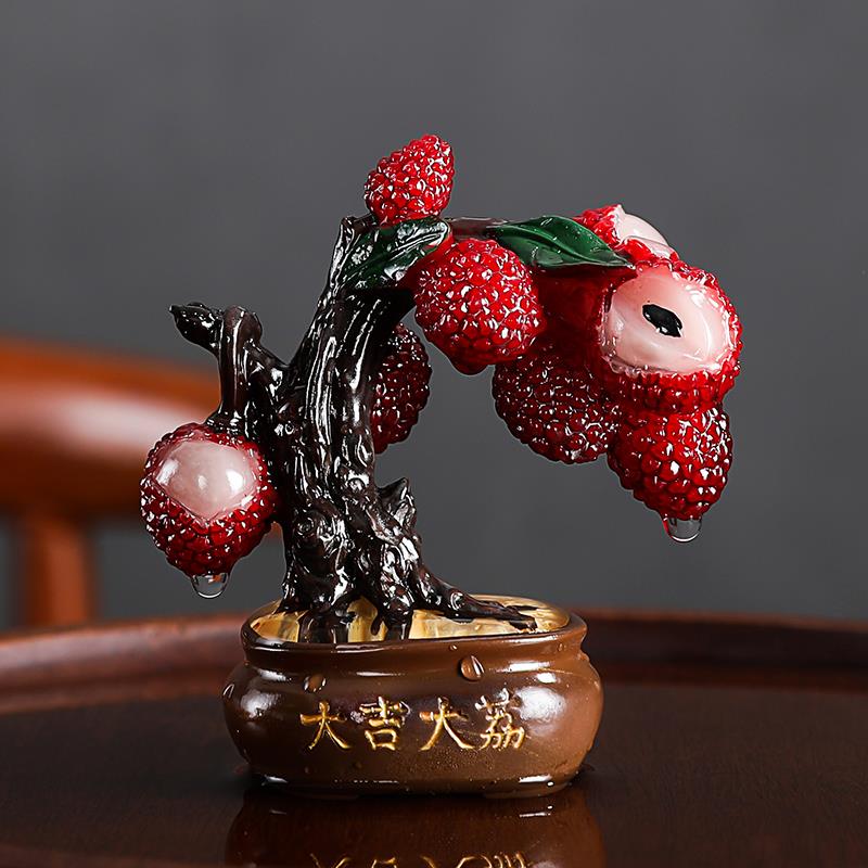 荔枝茶宠物摆件变色精品可养小茶台茶艺茶桌茶道茶玩茶具配件茶宠