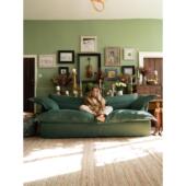 Sabi风格 纳维亚织物沙发可拆卸和可清洗乳胶Wabi 斯堪 慵懒风格