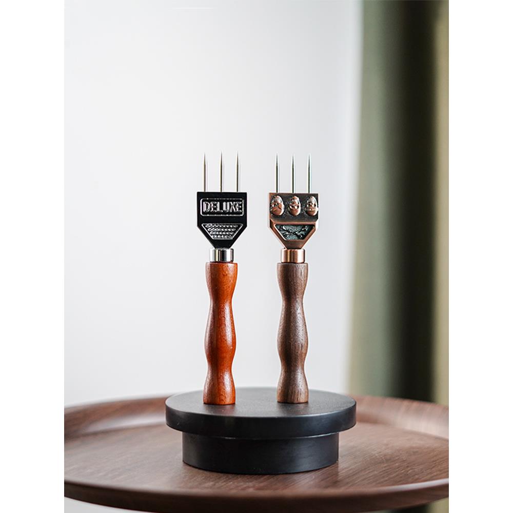 酒吧冰锥 冰叉 三头冰叉 开冰叉 调酒冰锥 凿冰器 冰球锥 调酒器