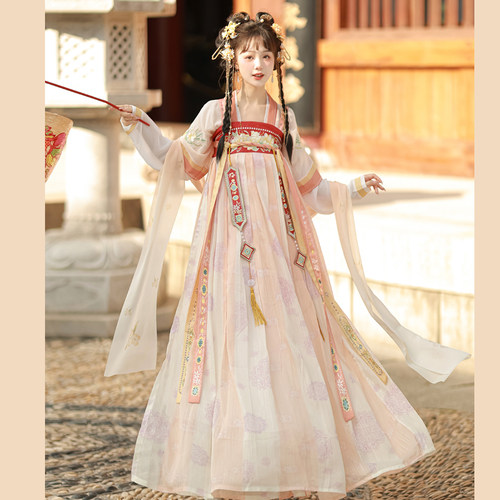 2023新款汉服唐制绣花成人汉服女