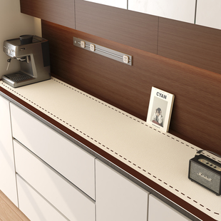 餐边柜台面保护垫可裁剪电视柜长条桌垫防水防烫免洗玄关鞋柜垫子