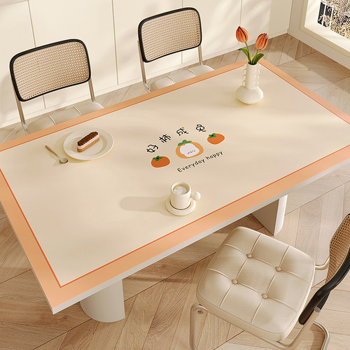 仟饰兔年皮革桌垫防水防油桌布