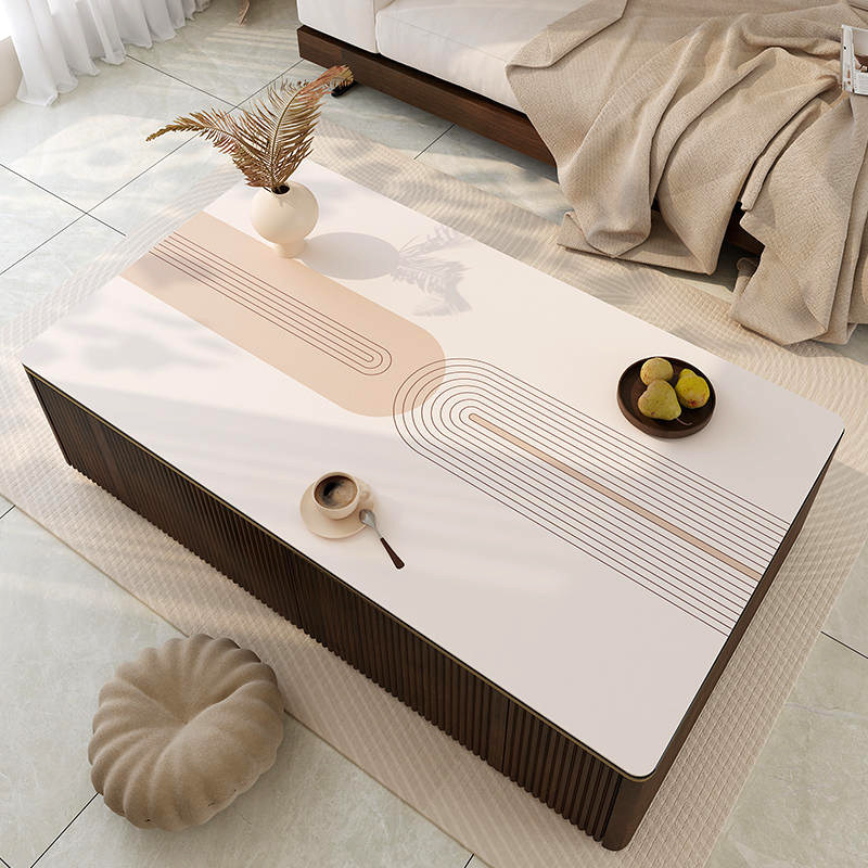 轻奢高级感客厅茶几桌垫防水防油防烫家用电视柜皮革桌垫长方形垫,居家布艺,桌布,淘宝优惠券,粉丝福利购,淘宝优惠卷