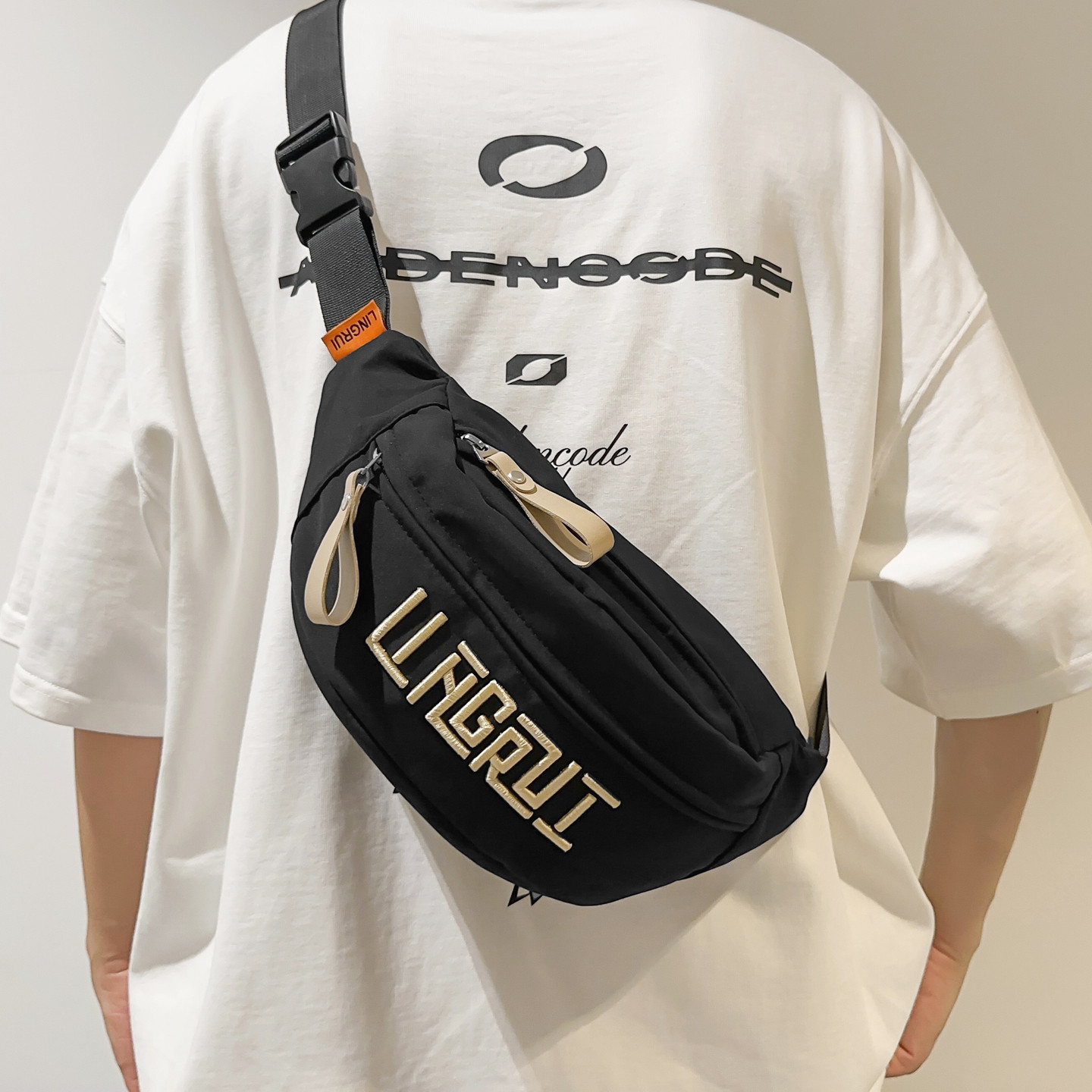 斜挎包男款潮牌潮流胸包2026春季背包腰包运动单肩包女手机小挎包,箱包皮具/热销女包/男包,胸包,淘宝优惠券,粉丝福利购,淘宝优惠卷