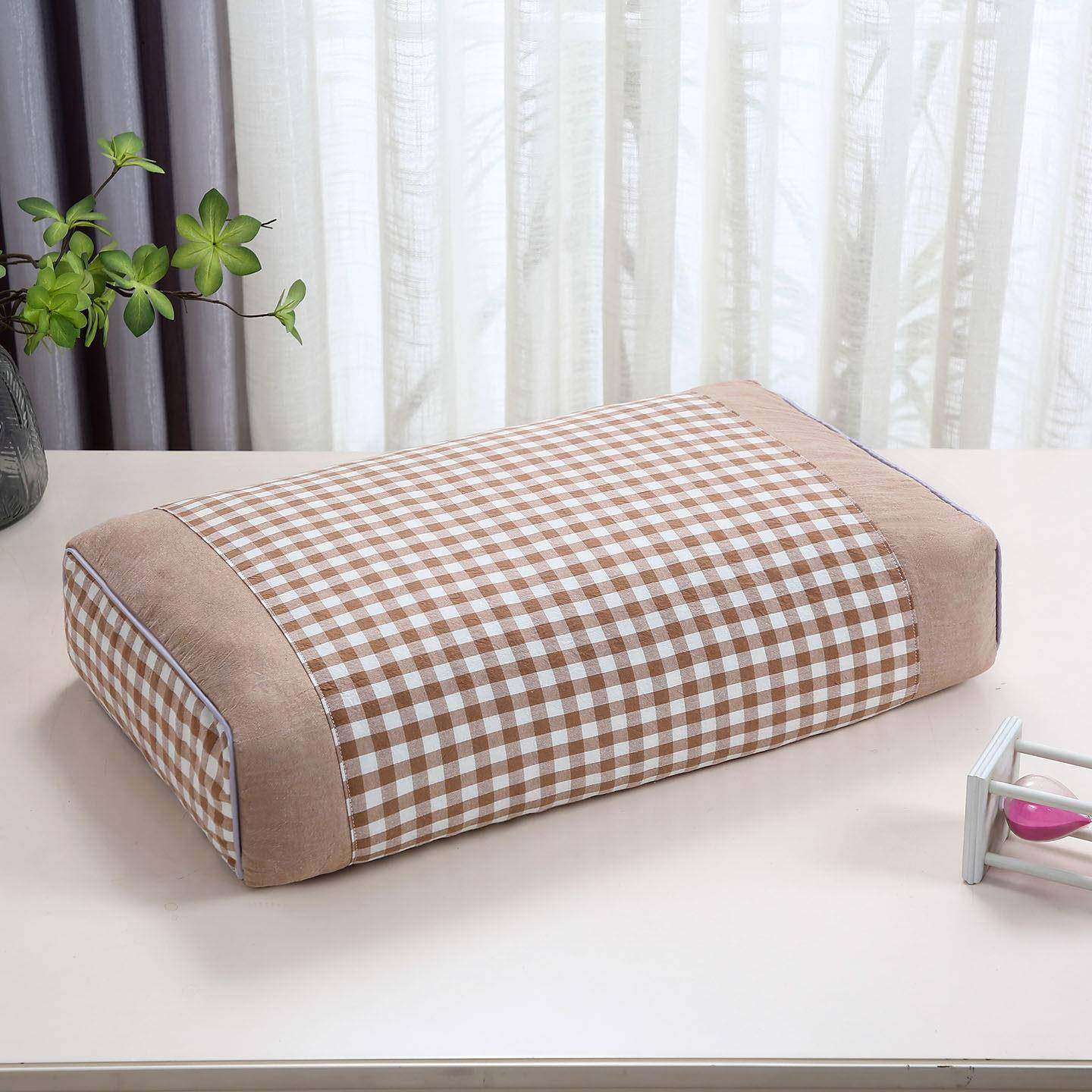 荞46465麦枕头深皮度颈助睡眠失眠护枕单人不塌陷带椎枕套硬高枕,床上用品,花草枕,淘宝优惠券,粉丝福利购,淘宝优惠卷