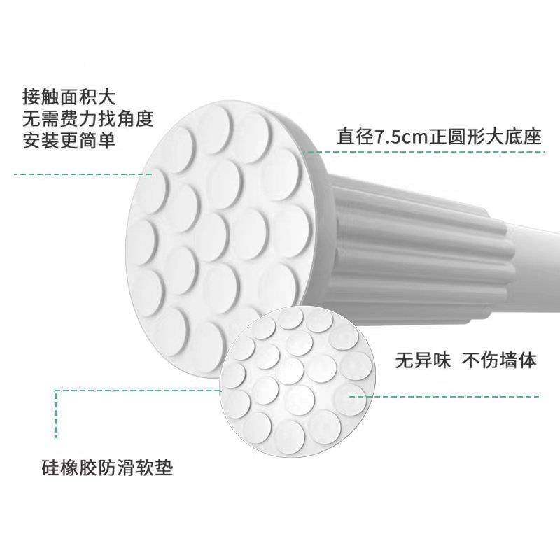阳台晾衣杆免打孔伸缩窗帘衣杆晒柜支撑杆衣架卫杆生间浴帘杆挂架,收纳整理,晾晒杆,淘宝优惠券,粉丝福利购,淘宝优惠卷