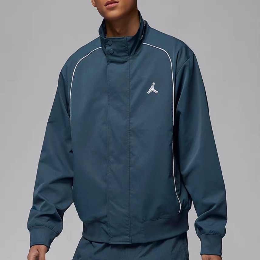 耐克Nike Jordan 男子梭织立领宽松训练运动休闲外套HQ4887-478