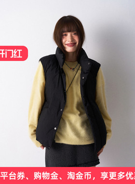 APPARITION 羽绒马甲 立领羽绒外套 无袖羽绒服 男女同款