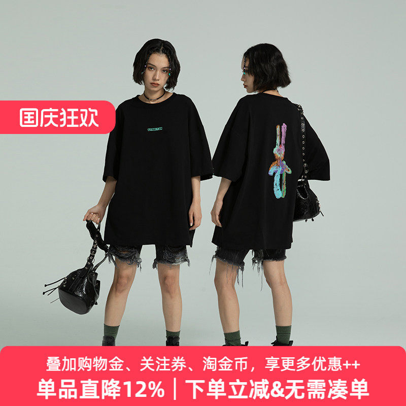 APPA手绘涂鸦印花短袖T恤图片