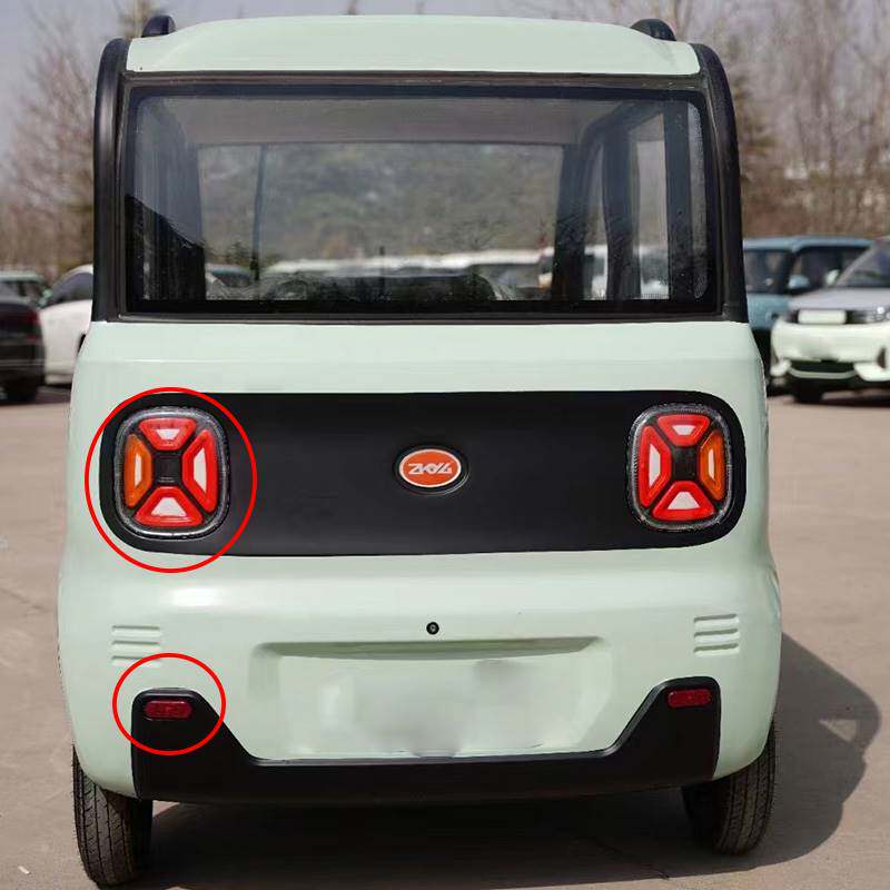 珠峰电动车大灯尾灯宗申真爱电动四轮车大灯小客代步车尾灯转向件