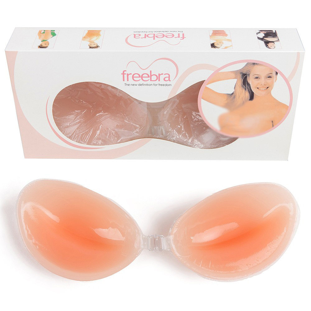 silicone bra聚拢无肩带隐形内衣文胸防水婚纱乳贴硅胶胸贴