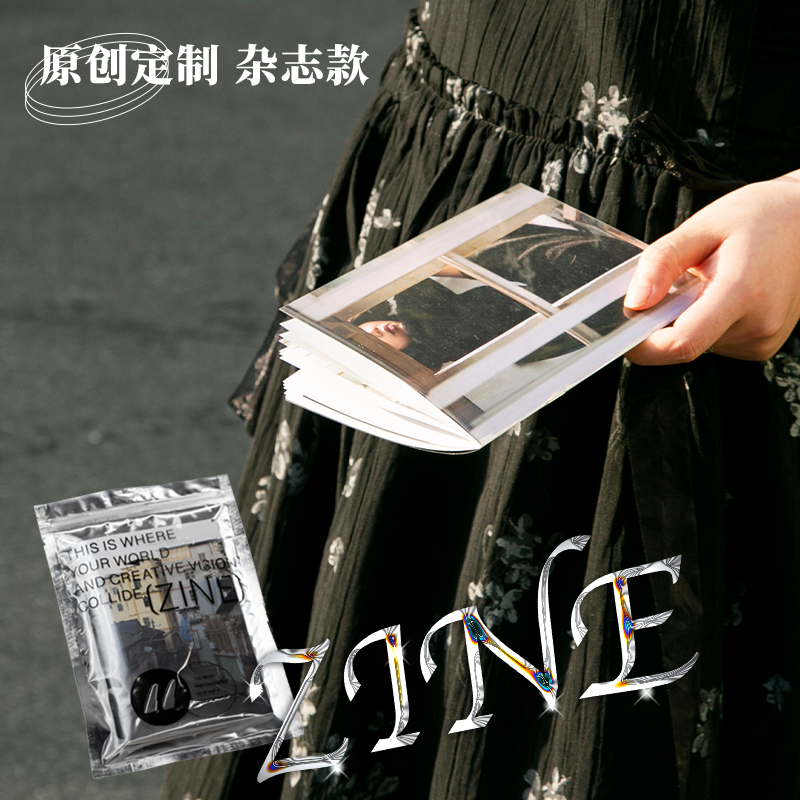 摄影集 ZINE&MONICA& MOOK壹本印画相册定制杂志复古旅行生日纪念