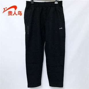 常规运动休闲直筒卫裤 贵人鸟女裤 2024春新款 正品 Z1241044 长裤