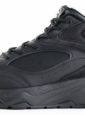 贵人鸟男鞋棉鞋正品2023冬新款皮面加厚加绒保暖运动休闲M35N05