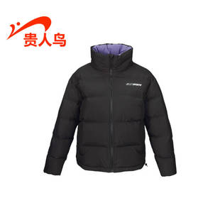 2025R71 宽松立领保暖2025M02 贵人鸟羽绒服女男短款 2022冬情侣款