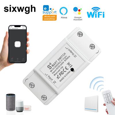 wifi通断器无线遥控开关免布线Ewelink智能改装件APP定时远程控制