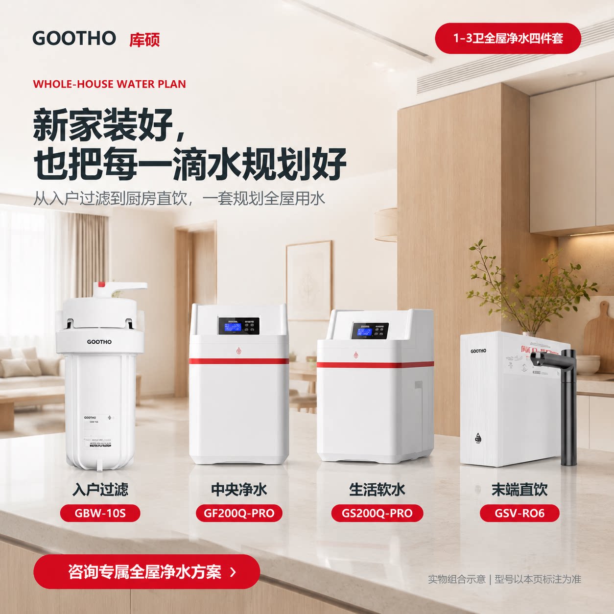GOOTHO2026新品家用净水系统图片