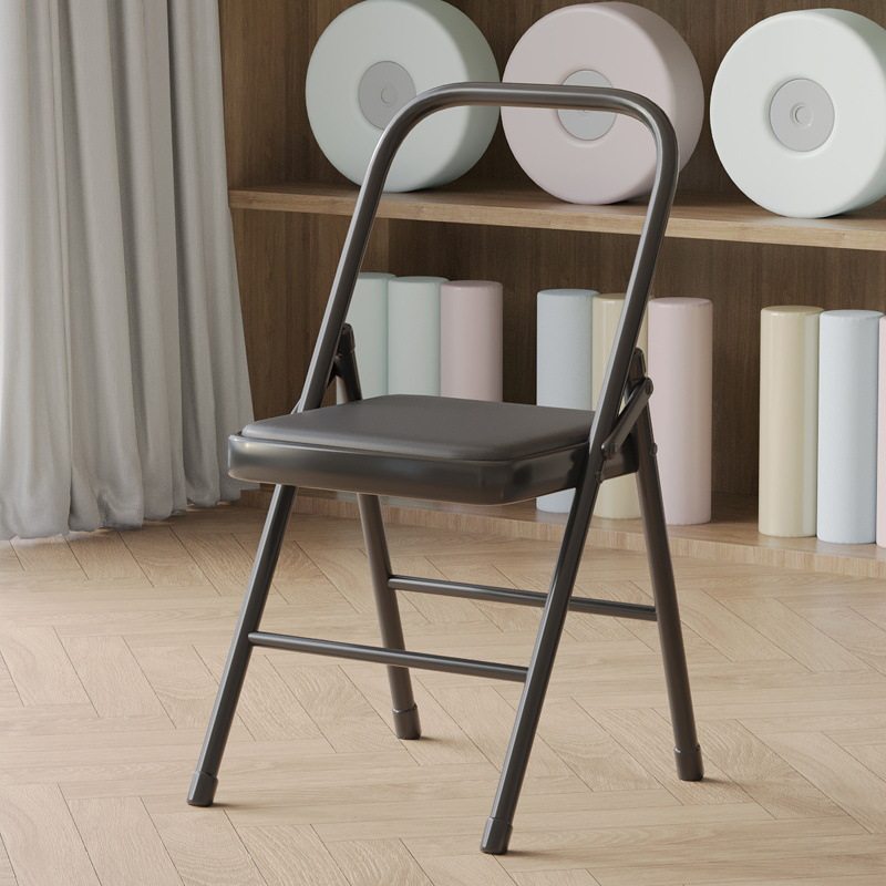 奈高加厚瑜伽椅Yoga艾扬格辅具普拉提多功能PU面专业折叠瑜珈凳子