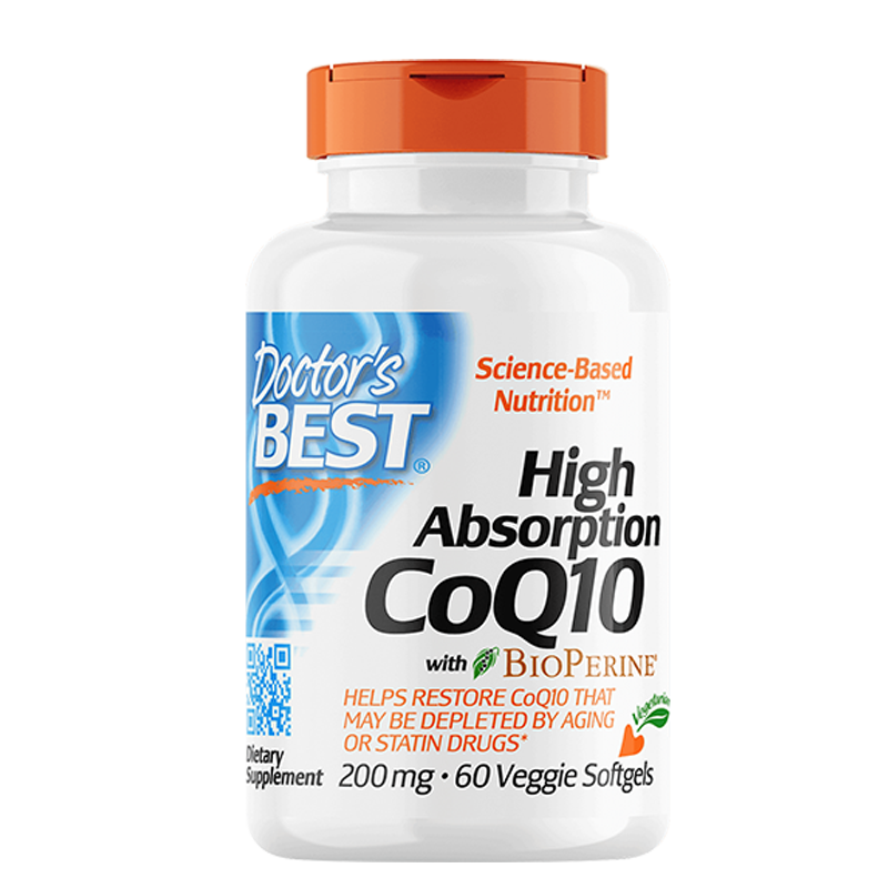 doctorsbest多特倍斯辅酶q10 200mg*60粒 银河