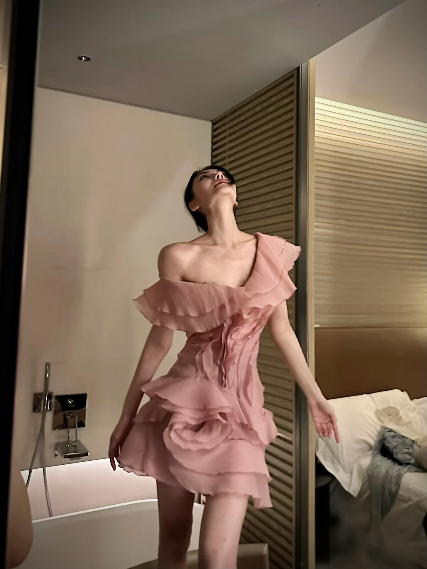 ISGRX 灯火阑珊越南品牌datt 连衣裙氛围感气质甜美千金风生日裙