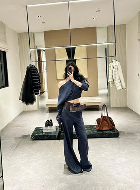 ISGRX 知行合一原创设计牛仔套装女春季气质高个子加长裤子质感