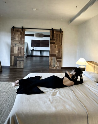 ISGRX 美人鱼独立设计品牌秋冬气质连衣裙圣诞节年会生日礼服